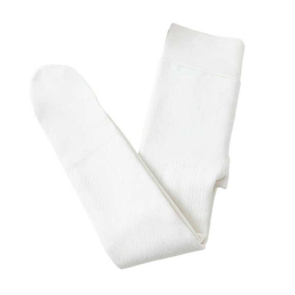 Qingpeng Tights for Girls Stockings Kids Warm Fleece Lined High Waist Footed Leggings Fall Winter Warm Pantyhose