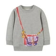 thumbnail image 1 of Qingpeng Toddler Girl Sweatshirt Clothes Cotton Crewneck Cute Print Casual Top Clothing, 1 of 6