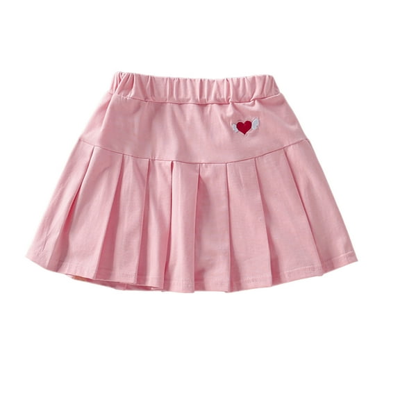 Qingpeng Womens Mini Skirt Pleated A-Line Stretchy Casual Short Skirts Summer Cotton Dress