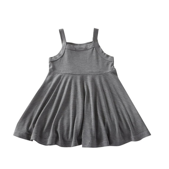 Qingpeng Little Girls' Summer Dress Camisole Dress Slip Dress for Girls