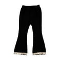 thumbnail image 1 of Qingpeng Stretchy Toddler Girls Flared Jeans Cotton Blend Casual Wear Children's Denim Pants, 1 of 4