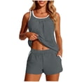 thumbnail image 1 of Qingpeng Tankini Swimsuits for Women Tummy Control Two Piece Modest Bathing Suits Blouson Tank Tops with Boyshorts, 1 of 8