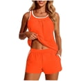 thumbnail image 1 of Qingpeng Tankini Swimsuits for Women Tummy Control Two Piece Modest Bathing Suits Blouson Tank Tops with Boyshorts, 1 of 9