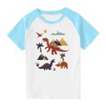 thumbnail image 1 of Qingpeng Toddler Boy Tees Short Sleeve Tops Cotton Casual Graphic T-Shirt Crewneck Summer Shirts, 1 of 8