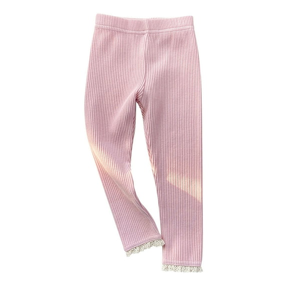 Qingpeng Toddler Girls Leggings Yoga Pants for Little Girls Toddler Girl Pants Leggings for Tights Multiple Colors