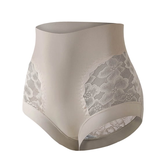 Qingpeng Women High Waist Seamless Shapewear Briefs Breathable Elastic Hip Lifting Panties Size M-XXL