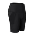 thumbnail image 1 of Qingpeng Womens High Waisted Biker Shorts Tummy Control Compression Stretchy Workout Yoga Shorts with Pockets, 1 of 8