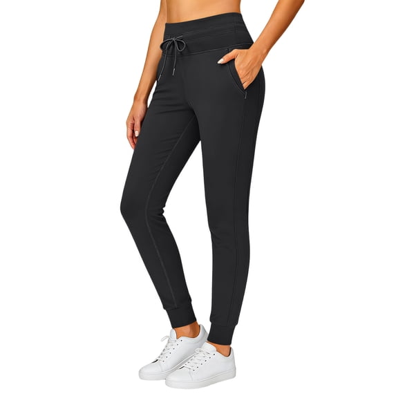 Qingpeng Womens High Waisted Leggings with Pockets Soft Yoga Pants Skinny Pants for Gym Workout Athletic Running