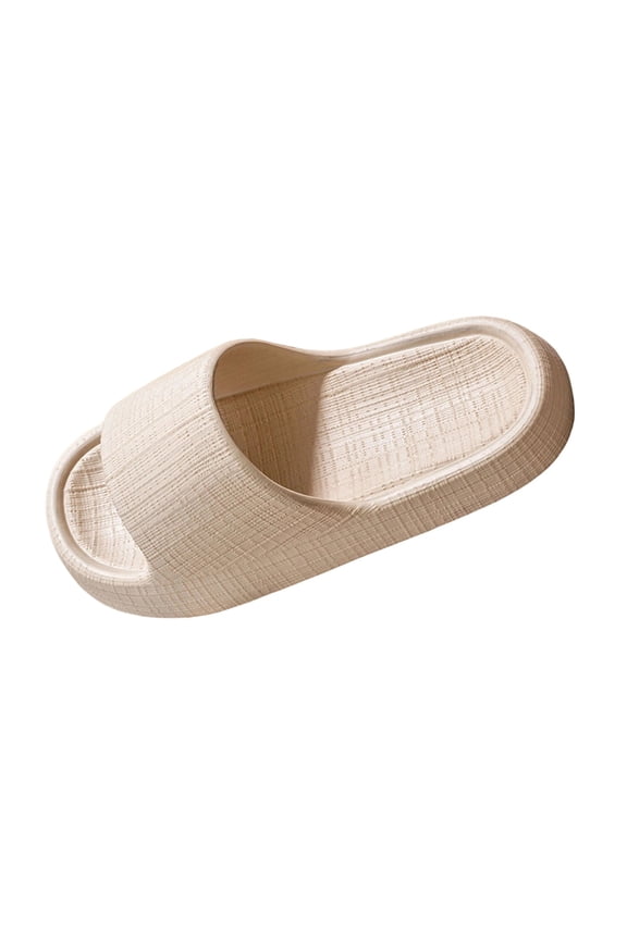 Womens Thick Sole Cloud Slides Slippers Soft Waterproof Non Slip Bathroom Slide Lightweight Quick Dry Open Toe Slide Sandals