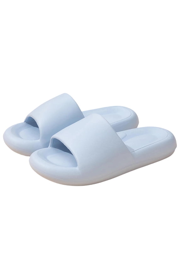 Womens Ultra Soft Pillow Slide Sandals Thick Cushioned Footbed Non Slip Sole Comfy EVA Slippers for Home Shower