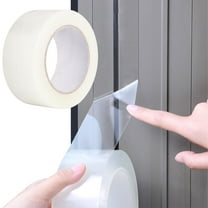 Qingruibz 2 Inch x 33 Ft Door and Window Sealing Tape, Window Insulation, Transparent Adhesive Window Seal Kit