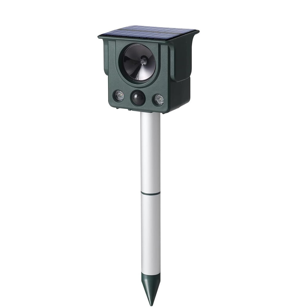 Qingsen Animal Repellent Ultrasonic Outdoor, Pest Repeller with PIR ...