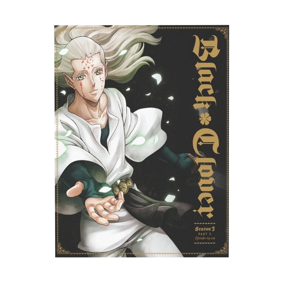 Qingyee Anime Canvas Poster Polyester Multi Size Decorative Poster,BLACK CLOVER Poster Anime Paint Decorative Poster
