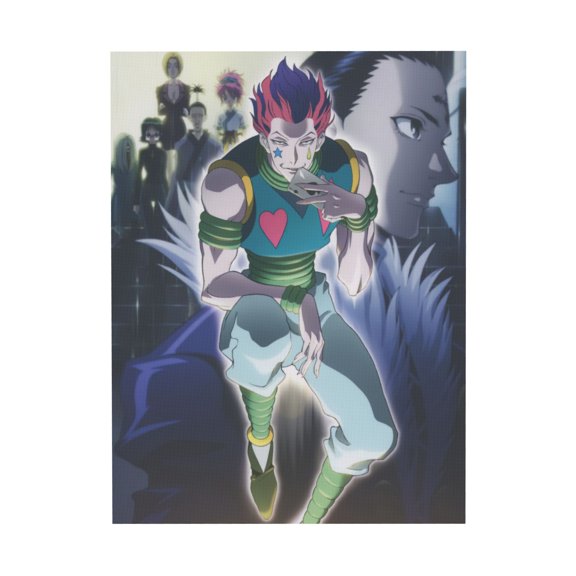Qingyee Anime Canvas Poster Polyester Multi Size Decorative Poster,HUNTER X HUNTER Poster Anime Paint Decorative Poster Vertical For Wall,Home,Indoor Decoration