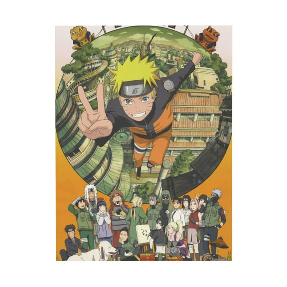 Qingyee Anime Canvas Poster Polyester Multi Size Decorative Poster,NARUTO Poster Anime Paint Decorative Poster Vertical For Wall,Home,Indoor Decoration
