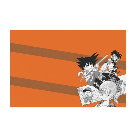 Qingyee Anime Paint Decorative Poster Multi-Size Polyester Dragon Ball Poster For Wall,Home,Indoor and Outdoor Decoration