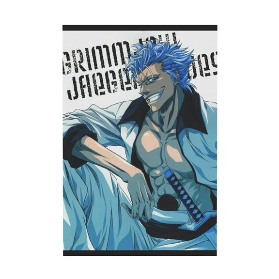 Qingyee Anime Poster Polyester Multi Size Decorative Poster, BLEACH Poster Anime Paint Decorative Poster Vertically For Wall,Home,Indoor and Outdoor Decoration