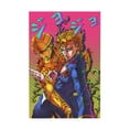 thumbnail image 1 of Qingyee Anime Vintage Canvas Poster Polyester Multi Size Decorative Poster,JoJo's Bizarre Adventure Poster Anime Paint Decorative Poster Vertical For Wall,Home,Indoor Decoration, 1 of 5