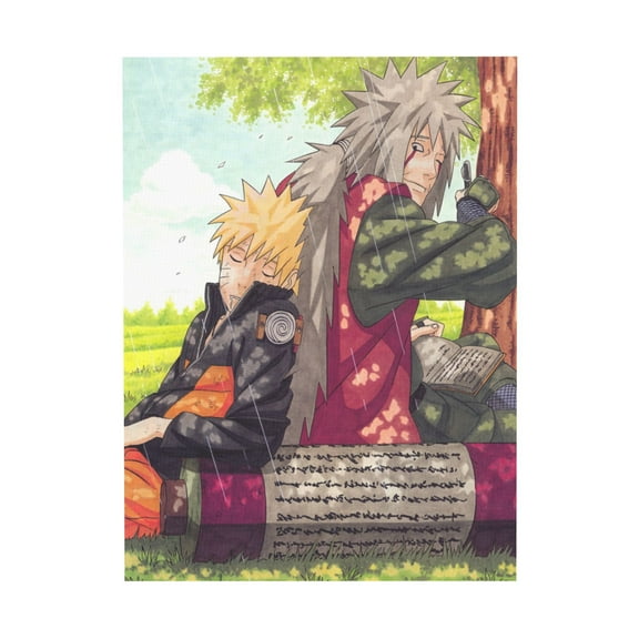 Qingyee Anime Vintage Canvas Poster Polyester Multi Size Decorative Poster,NARUTO Poster Anime Paint Decorative Poster Vertical For Wall,Home,Indoor Decoration