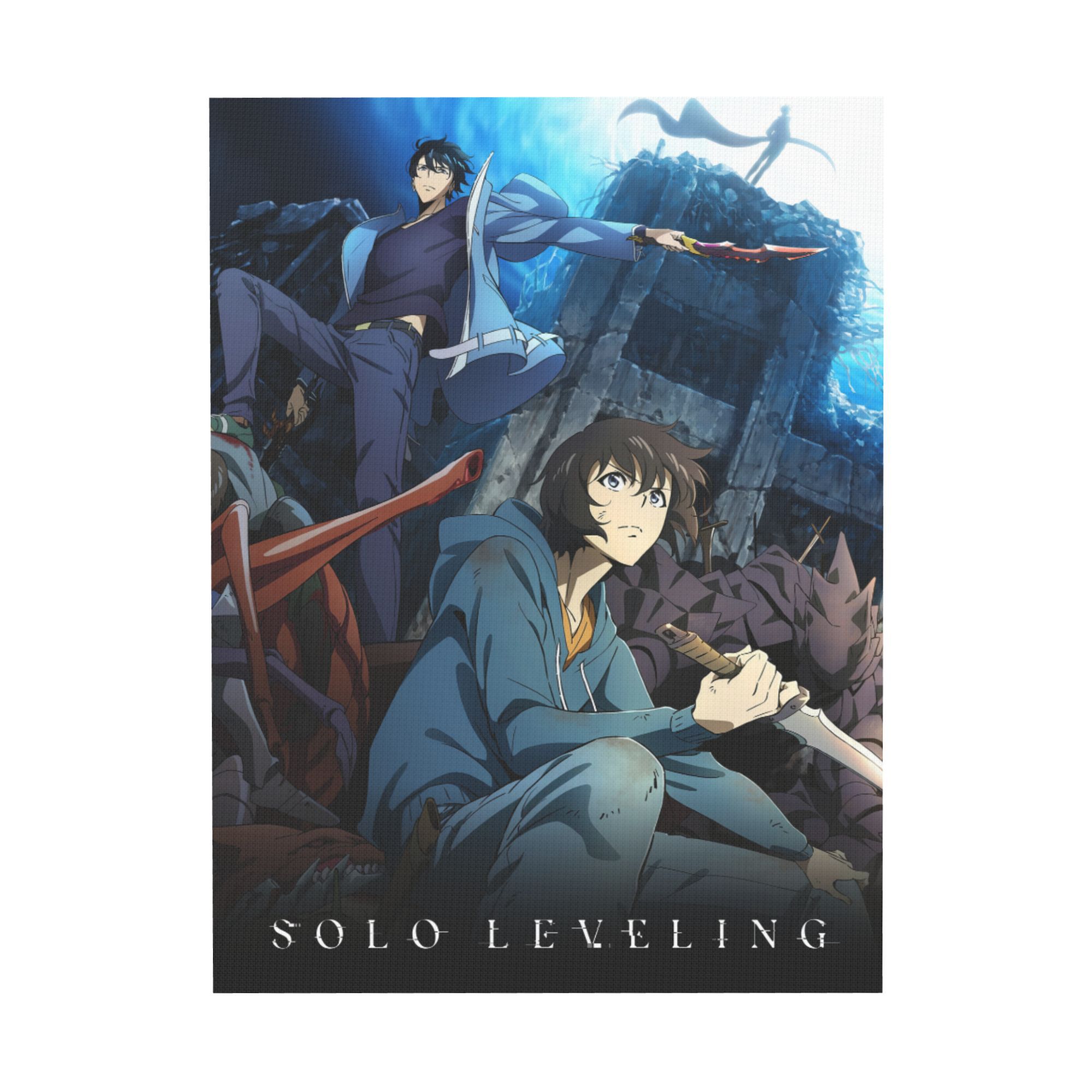 Qingyee Solo Leveling Poster,Anime Canvas Poster Polyester Multi Size ...