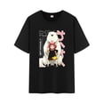 thumbnail image 1 of Qingyee Unisex Anime Character Pattern Cotton T-Shirt,Spy X Family Character Impression Short Sleeve Tee Shirt, 1 of 4