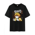 thumbnail image 1 of Qingyee Unisex Anime Character Pattern Cotton T-Shirt,Tanjirou Demon Slayer Character Impression Short Sleeve Tee Shirt, 1 of 4