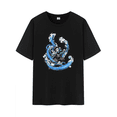 thumbnail image 1 of Qingyee Unisex Anime Tanjirou Water Breathing Pattern Cotton T-Shirt,Demon Slayer Short Sleeve Tee Shirt, 1 of 4