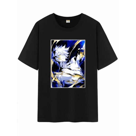 Qingyee Unisex Honkai Star Rail All Character's Light Cones Graphic Cotton Short Sleeve T-Shirt