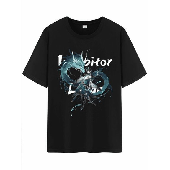 Qingyee Unisex Honkai Star Rail Cotton T-Shirt,Honkai All Character Impression Collection Graphic Short Sleeve Tee Shirt