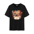 thumbnail image 1 of Qingyee Unisex Japanese Anime Demon Slayer Cotton T-Shirt,Hashira Graphic Pattern Short Sleeve Tee Shirt, 1 of 4