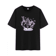 thumbnail image 1 of Qingyee Unisex Japanese Anime Demon Slayer Cotton T-Shirt,Hashira Graphic Pattern Short Sleeve Tee Shirt, 1 of 4