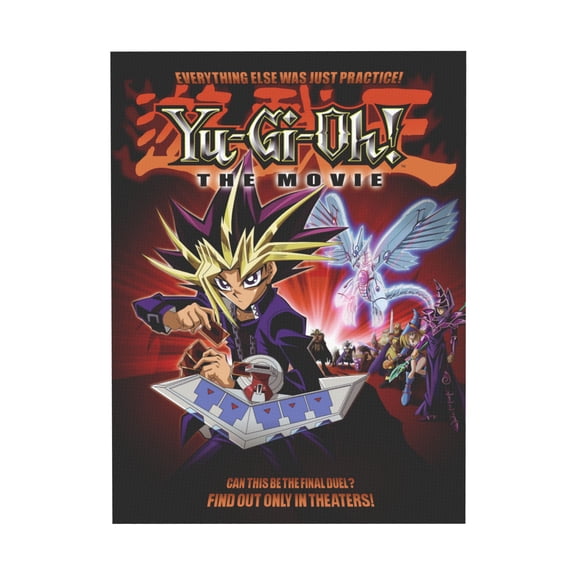 Qingyee Yu-Gi-Oh!Poster,Anime Canvas Poster Polyester Multi Size Decorative Poster, Anime Paint Decorative Poster