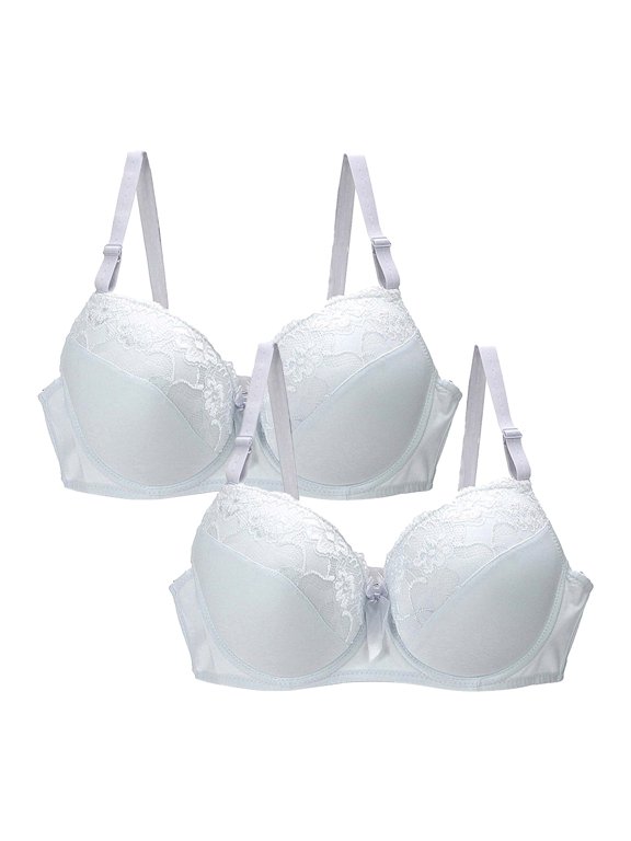 2026 Smart Women's Signature Lace Unlined Underwire Bra with Added Support Under $10 Sports Bras for Women Pink Nursing Bras Women's Underwear 80C