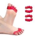 thumbnail image 1 of Qinyurj 4-Pack Toe Separators & Toe Spacers -Bunion Corrector, Overlapping Toes corrector, Hammer Toe, Restores Natural Toe Alignment Unisex,Regular Size, 1 of 6