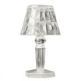 thumbnail image 1 of Qiopertar Under $5 Crystal Desk Lamp with Dimmable LED Light Control, Acrylic Crystal Bedside Lamp for Home Decor Nightstand, Modern Table Lamp Crystal Light, 1 of 1