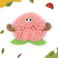 thumbnail image 1 of Qiopertar Under $5 Fruit Series Pet Sniffing Mat, Peach Watermelon Lemon Pear Shape Dog Snuffle Slow Feeder Play Blanket, Foraging Interactive Toy for Cats Rabbits, 1 of 2