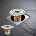 thumbnail image 1 of Qiopertar Backflow Preventer, One Way Drain Sewer Core, Floor Drain Backflow Preventer for Shower Bathroom Kitchen Basement, Silver, 1 of 7