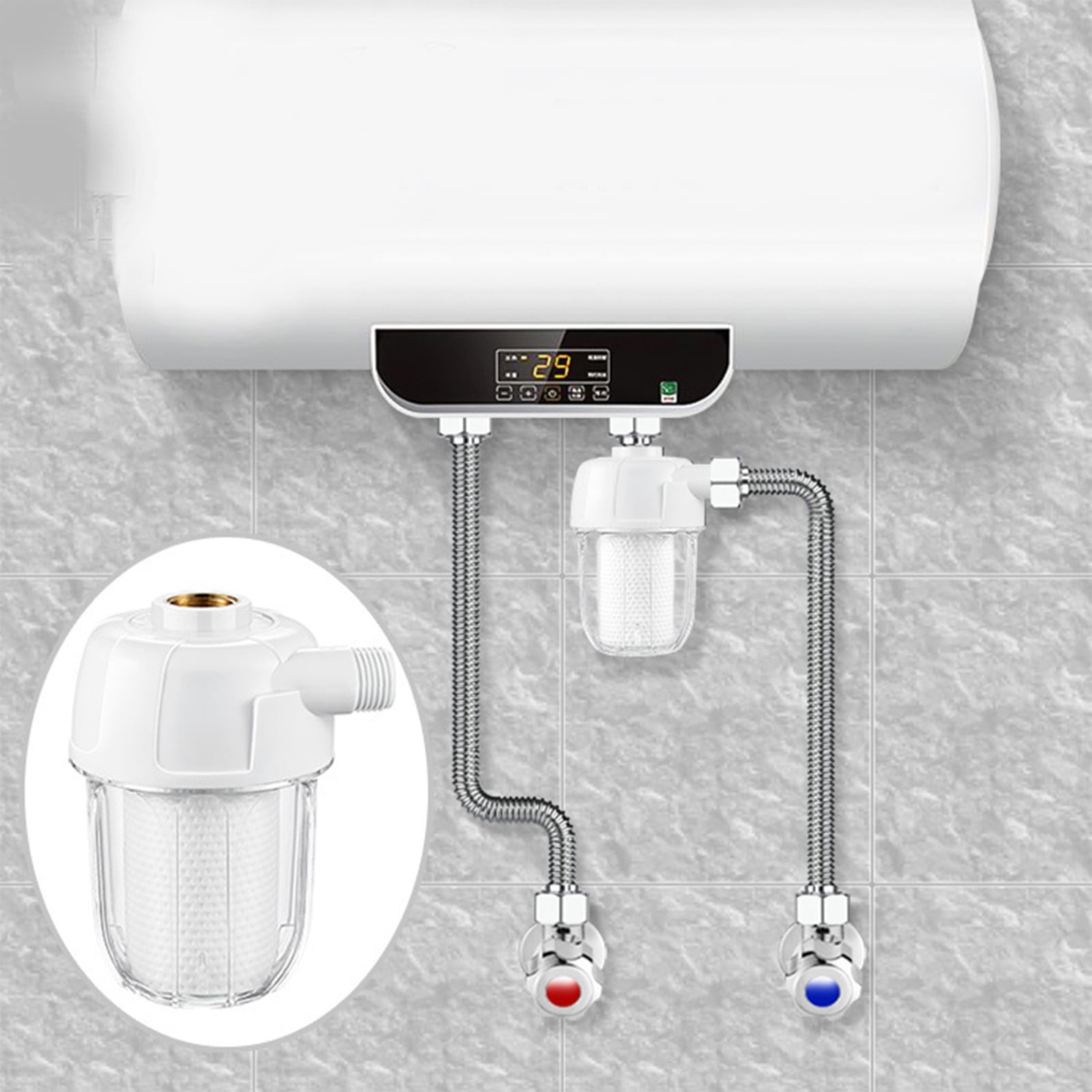 Qiopertar Clearance Water Heater Filter Camping Water Purifier Well