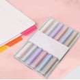 thumbnail image 1 of Qiopertar Double Ended Soft Brush Highlighters, 6 Pack Color Gel Pens with Large Ink Capacity, Dual Tip Brush Fine Point Pens for Note Taking Drawing Office Supplies, 1 of 6