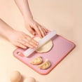 thumbnail image 1 of Qiopertar Food Grade Plastic Rolling Pin, Multifunctional Kitchen Rolling Pin for Dough Baking Pastry, Non-Stick Easy Clean Lightweight Dumpling Stick for Home Cooking Elderly Beginners, White, 1 of 6