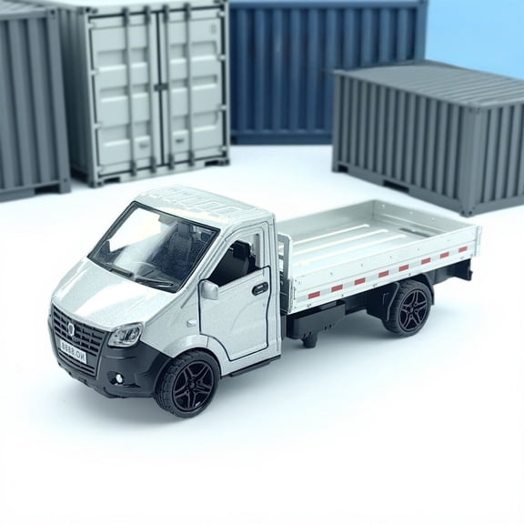 Qiopertar Heat-Activated Color Change Pull Back Truck, Alloy Die-Cast Toy Vehicle for Enthusiasts, Interactive Model for Home Decor and Gift Giving