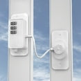 thumbnail image 1 of Qiopertar Keyless Refrigerator Lock, 3-Digit Combination Child Safety Lock for Fridge Freezer, Adhesive No Drill Baby Proofing Cabinet Drawer Appliance Lock, White, 1 of 7