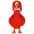 thumbnail image 1 of Qiopertar Magnetic Goose Statue, Mini Porch Goose with Outfits, Tabletop Decor Accessory, Key Clothes for Gooses Hoodie Table Decor Home Office Desk Decor, 1 of 5