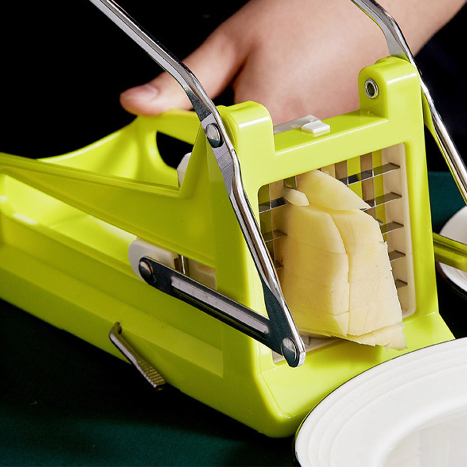 Qiopertar Manual French Fry For Cutting Cucumber Radish Potato Lettuce