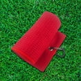 thumbnail image 1 of Qiopertar Perforated Nylon Sports Towel, Quick Dry Microfiber Golf Towel, Lightweight Travel Towel for Gym Workout Training Daily Use, Red, 1 of 6