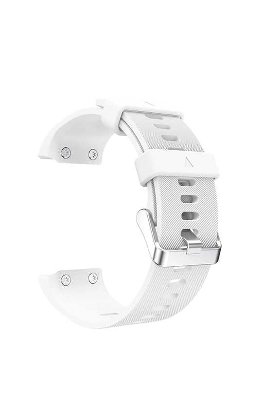 Quick Release Replacement Strap for Garmin Forerunner 35, F35 Smart Watch Band 18mm Width Adjustable Mesh Bracelet, Soft Comfortable Durable Wristband with Screws for Men Women, White