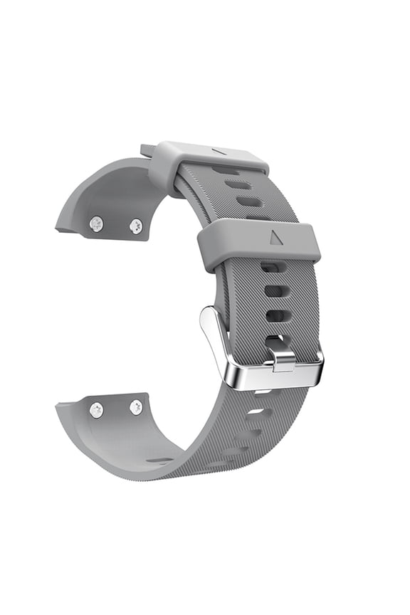 Quick Release Replacement Strap for Garmin Forerunner 35, F35 Smart Watch Band 18mm Width Adjustable Mesh Bracelet, Soft Comfortable Durable Wristband with Screws for Men Women, Gray