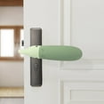 thumbnail image 1 of Qiopertar Silicone Door Handle Cover Protector, Removable Anti-Collision Bumper Guard for Entrance & Interior Room Doors, Soft Safety Edge Padding for KidsFamily Home Decor, Green, 1 of 6