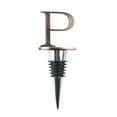 thumbnail image 1 of Qiopertar Under $5 26 English Alphabet Wine Stoppers, Alloy Bottle Toppers for Party Favors, Personalized Initial Wine Bottle Sealer, 1 of 5