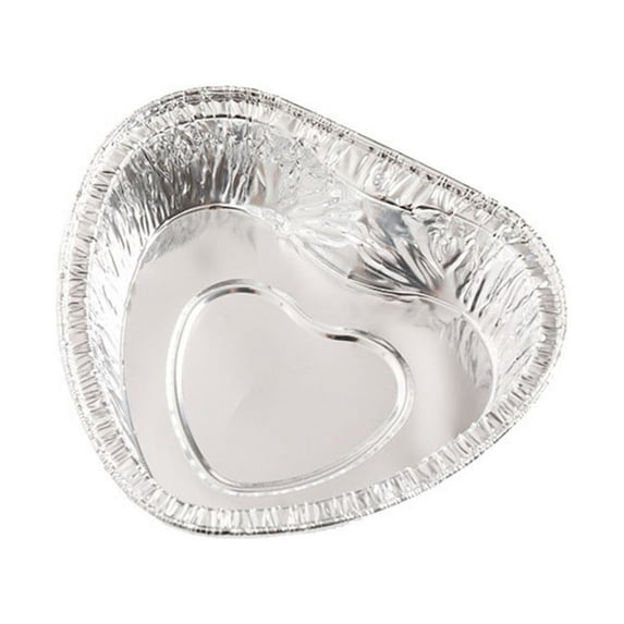Qiopertar Under $5 Disposable Aluminum Foil Pans with Lids, 20Pcs Oven Safe Food Containers, Catering Baking Pans